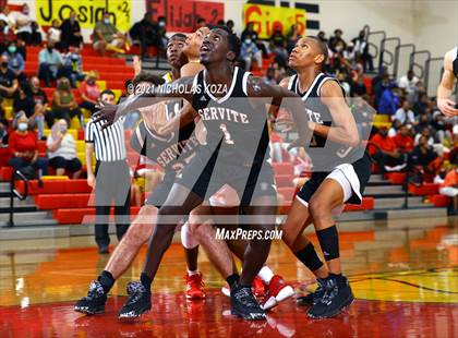 Thumbnail 3 in Dominguez vs. Servite (CIF SS D2AA Playoffs) photogallery.