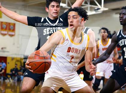 Thumbnail 3 in Dominguez vs. Servite (CIF SS D2AA Playoffs) photogallery.