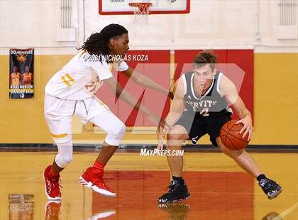 Thumbnail 2 in Dominguez vs. Servite (CIF SS D2AA Playoffs) photogallery.