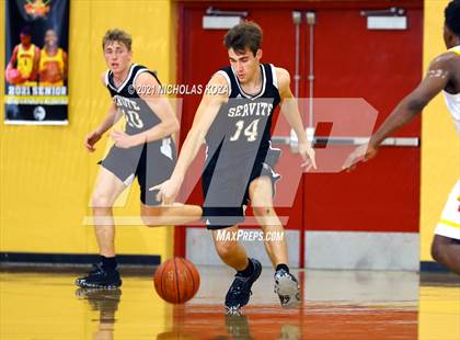 Thumbnail 3 in Dominguez vs. Servite (CIF SS D2AA Playoffs) photogallery.