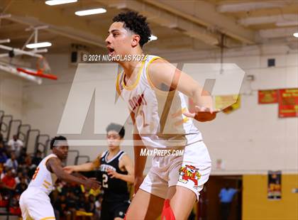 Thumbnail 1 in Dominguez vs. Servite (CIF SS D2AA Playoffs) photogallery.
