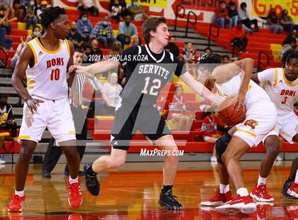 Thumbnail 3 in Dominguez vs. Servite (CIF SS D2AA Playoffs) photogallery.