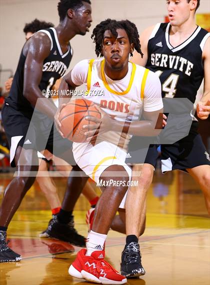 Thumbnail 1 in Dominguez vs. Servite (CIF SS D2AA Playoffs) photogallery.