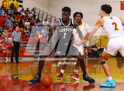 Thumbnail 3 in Dominguez vs. Servite (CIF SS D2AA Playoffs) photogallery.