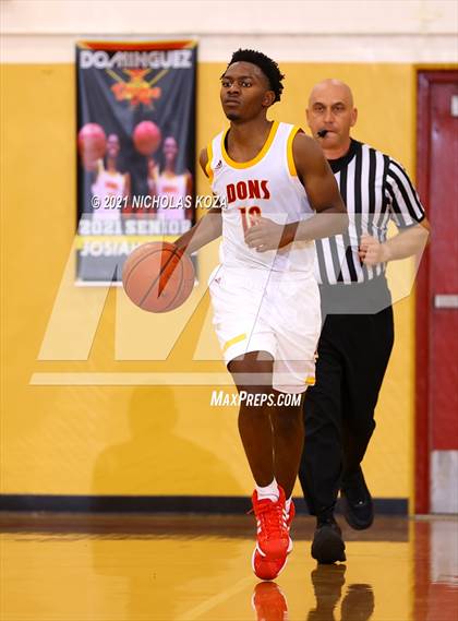 Thumbnail 3 in Dominguez vs. Servite (CIF SS D2AA Playoffs) photogallery.
