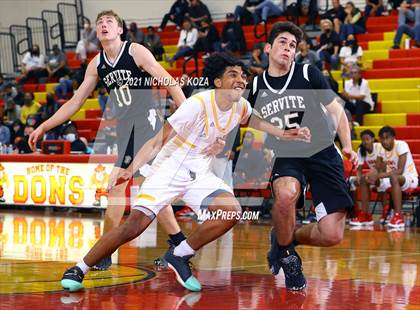 Thumbnail 3 in Dominguez vs. Servite (CIF SS D2AA Playoffs) photogallery.