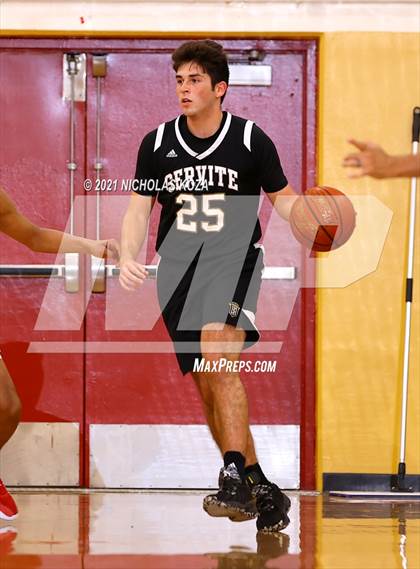 Thumbnail 1 in Dominguez vs. Servite (CIF SS D2AA Playoffs) photogallery.