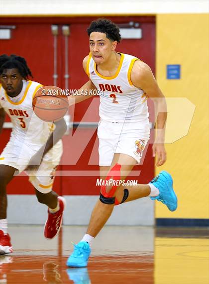 Thumbnail 1 in Dominguez vs. Servite (CIF SS D2AA Playoffs) photogallery.