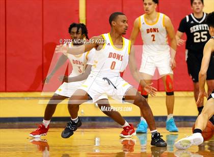 Thumbnail 1 in Dominguez vs. Servite (CIF SS D2AA Playoffs) photogallery.