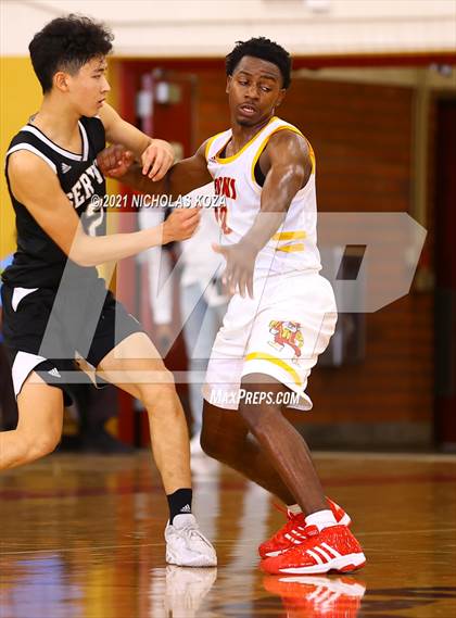 Thumbnail 2 in Dominguez vs. Servite (CIF SS D2AA Playoffs) photogallery.