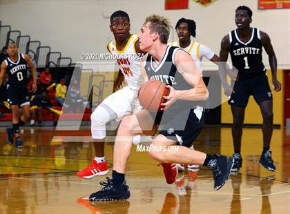 Thumbnail 2 in Dominguez vs. Servite (CIF SS D2AA Playoffs) photogallery.