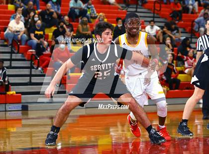 Thumbnail 2 in Dominguez vs. Servite (CIF SS D2AA Playoffs) photogallery.