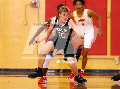 Thumbnail 3 in Dominguez vs. Servite (CIF SS D2AA Playoffs) photogallery.