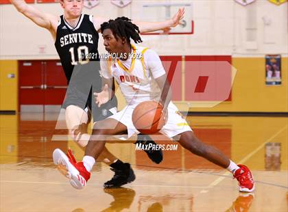 Thumbnail 2 in Dominguez vs. Servite (CIF SS D2AA Playoffs) photogallery.