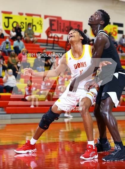 Thumbnail 3 in Dominguez vs. Servite (CIF SS D2AA Playoffs) photogallery.