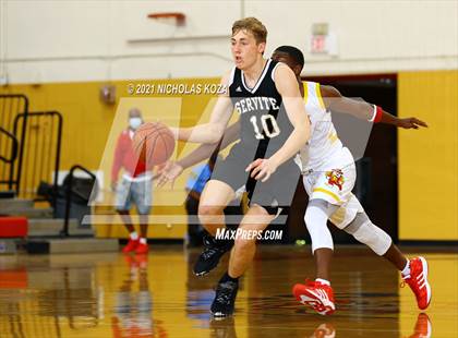 Thumbnail 3 in Dominguez vs. Servite (CIF SS D2AA Playoffs) photogallery.