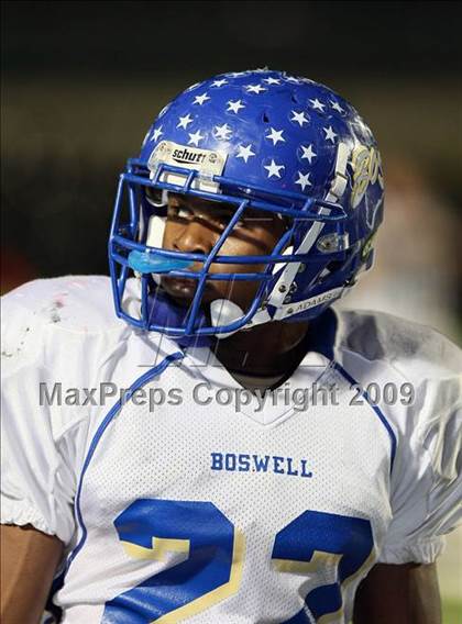 Thumbnail 3 in Boswell vs. Guyer (Texas Bi-District Playoffs) photogallery.