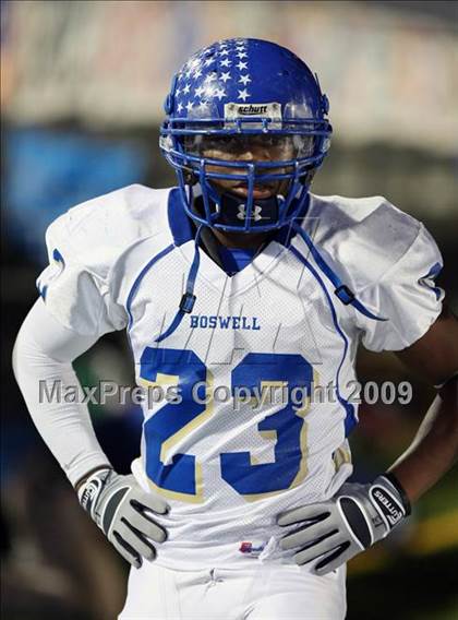 Thumbnail 1 in Boswell vs. Guyer (Texas Bi-District Playoffs) photogallery.