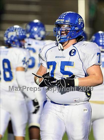 Thumbnail 2 in Boswell vs. Guyer (Texas Bi-District Playoffs) photogallery.