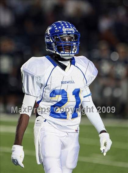 Thumbnail 2 in Boswell vs. Guyer (Texas Bi-District Playoffs) photogallery.