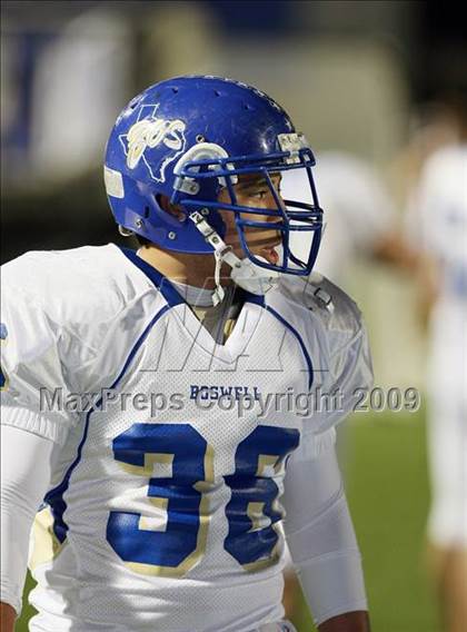 Thumbnail 1 in Boswell vs. Guyer (Texas Bi-District Playoffs) photogallery.