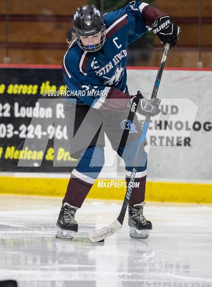 Thumbnail 3 in Portsmouth/Oyster River vs. Berlin (NHIAA Semifinal) photogallery.