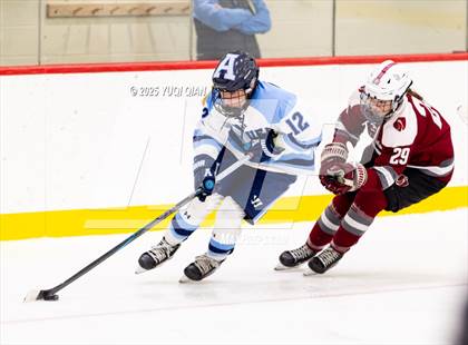 Thumbnail 2 in Loomis Chaffee School vs. Phillips Academy (NEPSAC Chuck Vernon Elite 8 Championship) photogallery.