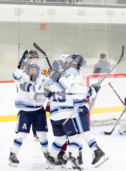 Thumbnail 2 in Loomis Chaffee School vs. Phillips Academy (NEPSAC Chuck Vernon Elite 8 Championship) photogallery.