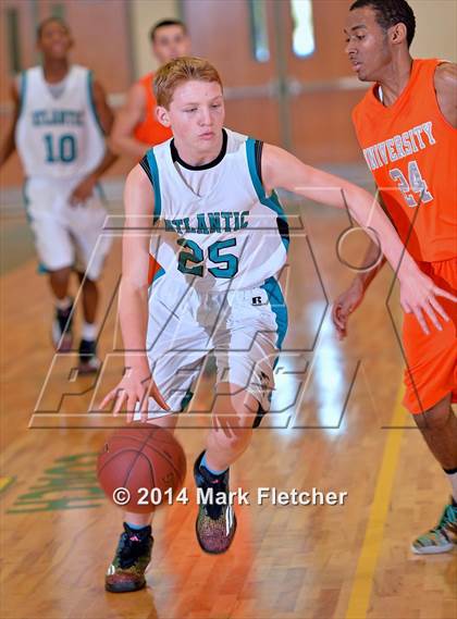 Thumbnail 3 in Atlantic vs. University (Gus Gibbs Rotary Tournament) photogallery.