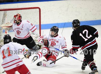 Thumbnail 2 in New Canaan vs. Fairfield Prep (CIAC Division 1 Semifinal) photogallery.