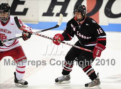 Thumbnail 3 in New Canaan vs. Fairfield Prep (CIAC Division 1 Semifinal) photogallery.