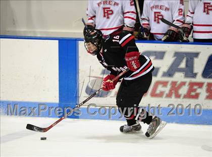 Thumbnail 3 in New Canaan vs. Fairfield Prep (CIAC Division 1 Semifinal) photogallery.