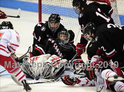 Thumbnail 3 in New Canaan vs. Fairfield Prep (CIAC Division 1 Semifinal) photogallery.