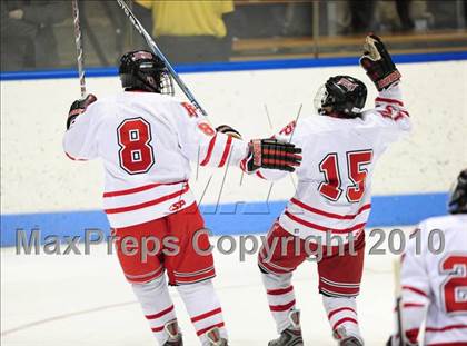 Thumbnail 3 in New Canaan vs. Fairfield Prep (CIAC Division 1 Semifinal) photogallery.