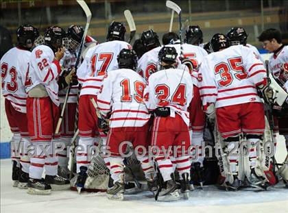 Thumbnail 2 in New Canaan vs. Fairfield Prep (CIAC Division 1 Semifinal) photogallery.