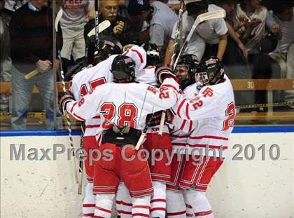 Thumbnail 3 in New Canaan vs. Fairfield Prep (CIAC Division 1 Semifinal) photogallery.