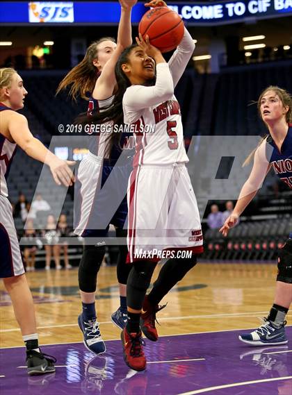 Thumbnail 3 in West Campus vs Union Mine (CIF SJS D4 Final) photogallery.