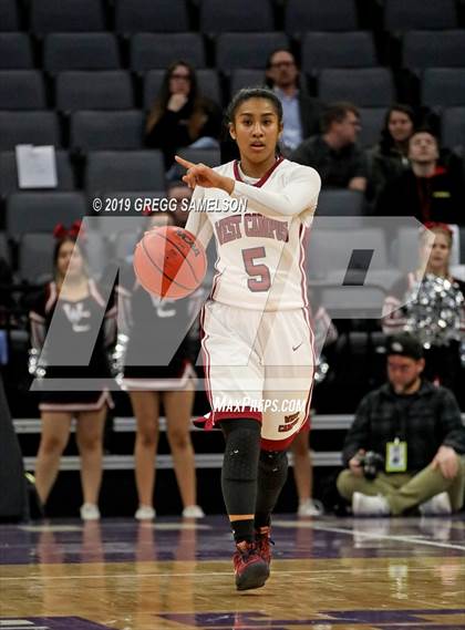 Thumbnail 3 in West Campus vs Union Mine (CIF SJS D4 Final) photogallery.