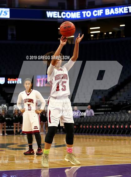 Thumbnail 2 in West Campus vs Union Mine (CIF SJS D4 Final) photogallery.