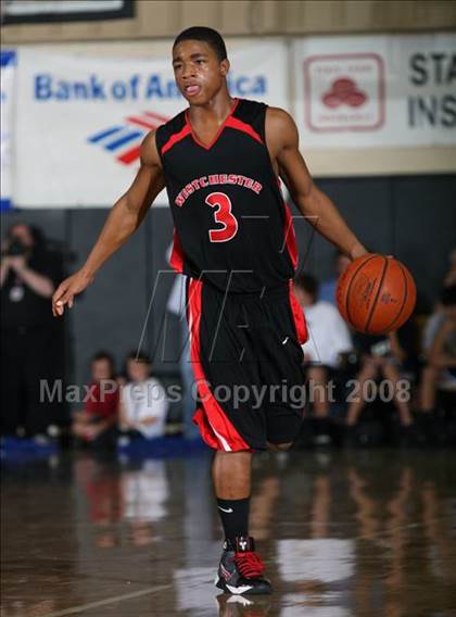 Thumbnail 3 in Word of God Christian Academy vs. Westchester (City of the Palms Classic) photogallery.