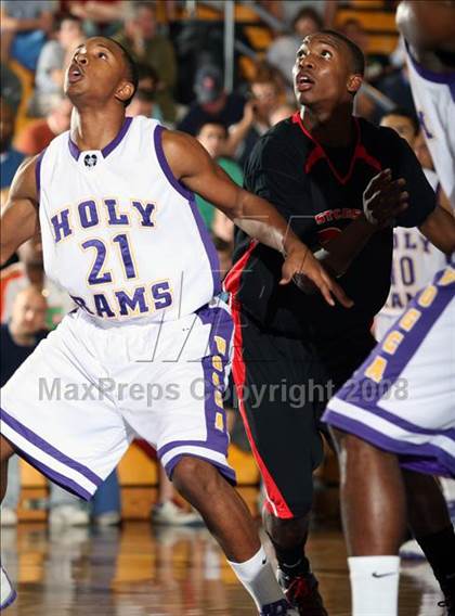 Thumbnail 2 in Word of God Christian Academy vs. Westchester (City of the Palms Classic) photogallery.