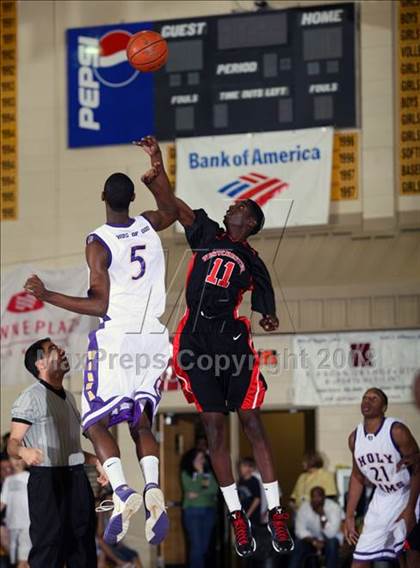Thumbnail 1 in Word of God Christian Academy vs. Westchester (City of the Palms Classic) photogallery.