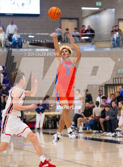 Thumbnail 2 in Harvard-Westlake vs. Timpview (Holiday Hoopfest) photogallery.