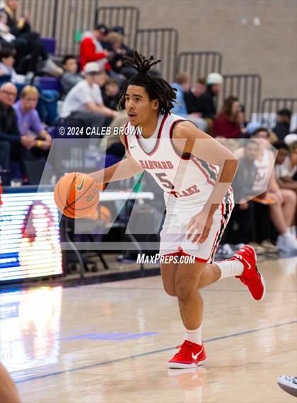 Thumbnail 2 in Harvard-Westlake vs. Timpview (Holiday Hoopfest) photogallery.