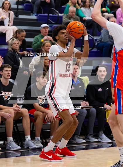 Thumbnail 1 in Harvard-Westlake vs. Timpview (Holiday Hoopfest) photogallery.