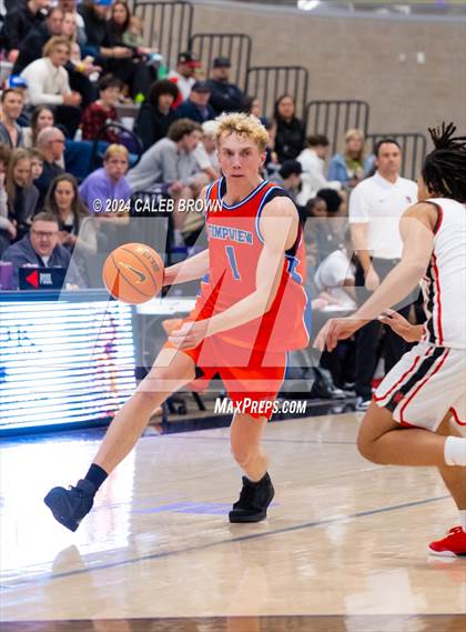 Thumbnail 2 in Harvard-Westlake vs. Timpview (Holiday Hoopfest) photogallery.