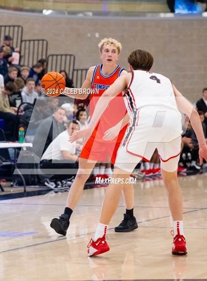 Thumbnail 1 in Harvard-Westlake vs. Timpview (Holiday Hoopfest) photogallery.