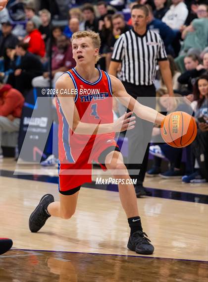 Thumbnail 1 in Harvard-Westlake vs. Timpview (Holiday Hoopfest) photogallery.