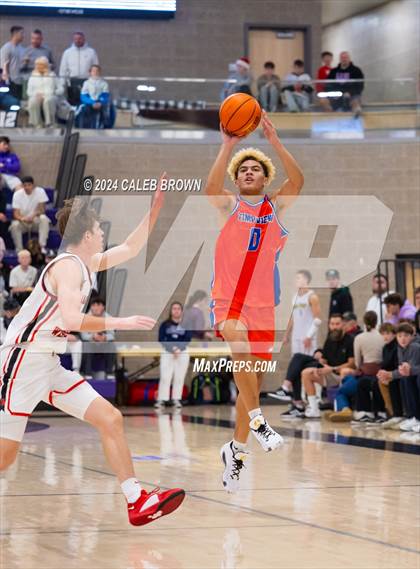 Thumbnail 1 in Harvard-Westlake vs. Timpview (Holiday Hoopfest) photogallery.