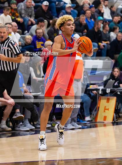 Thumbnail 1 in Harvard-Westlake vs. Timpview (Holiday Hoopfest) photogallery.